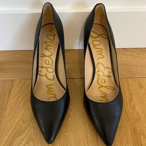 Black Sam Edelman heels size 8 1/2